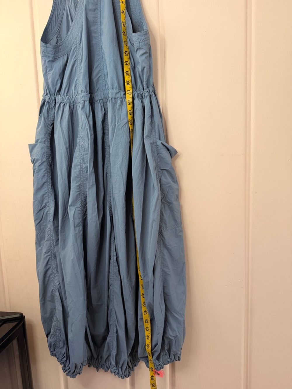 Anthropology Daily Practice Light Blue Zip-Front Dress with Pockets szSmall - Picture 5 of 6